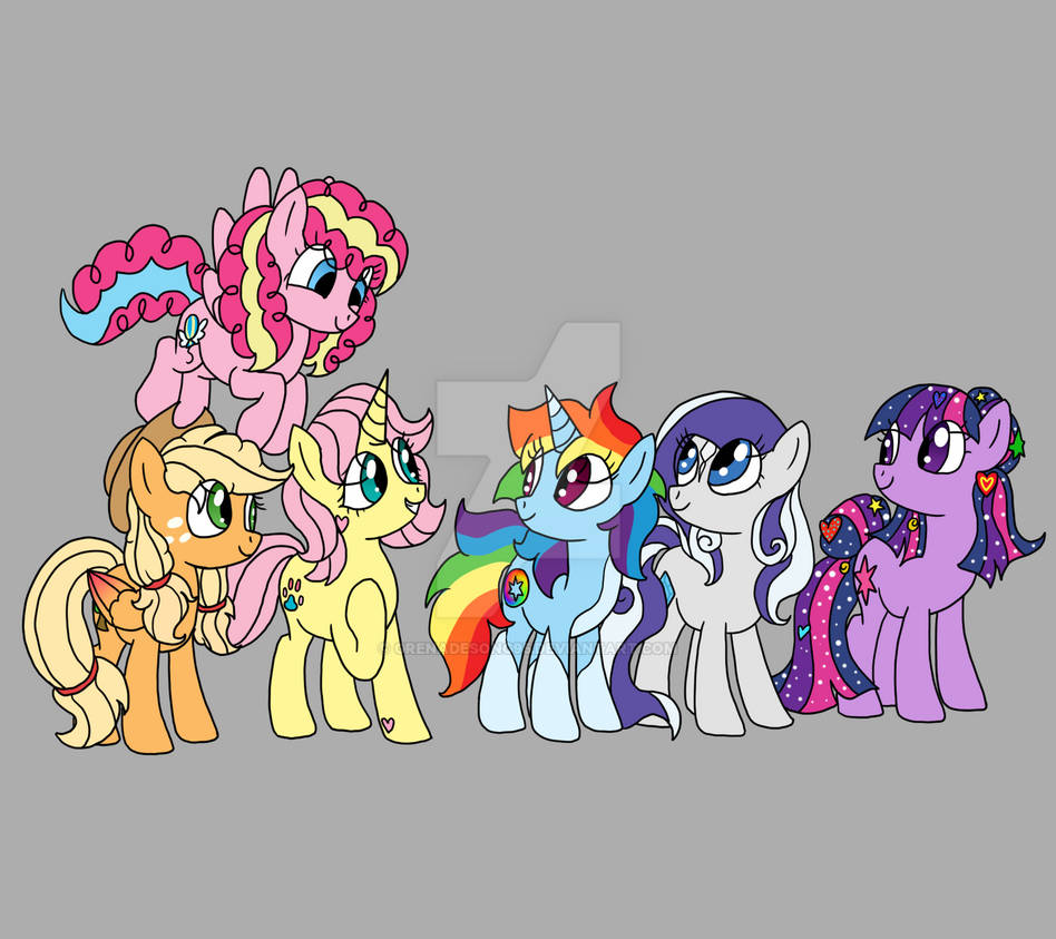 Mlp Restyle Mlp Redesign/au by Grenadesong95 on DeviantArt
