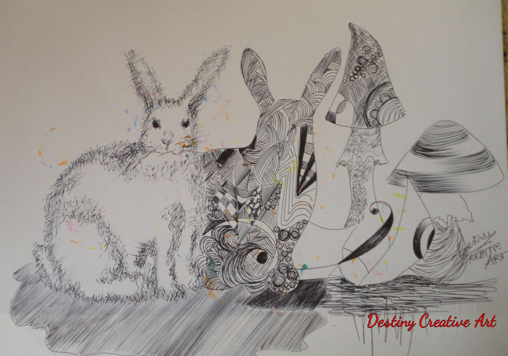 rabbit by DestinyCreativeArt on DeviantArt