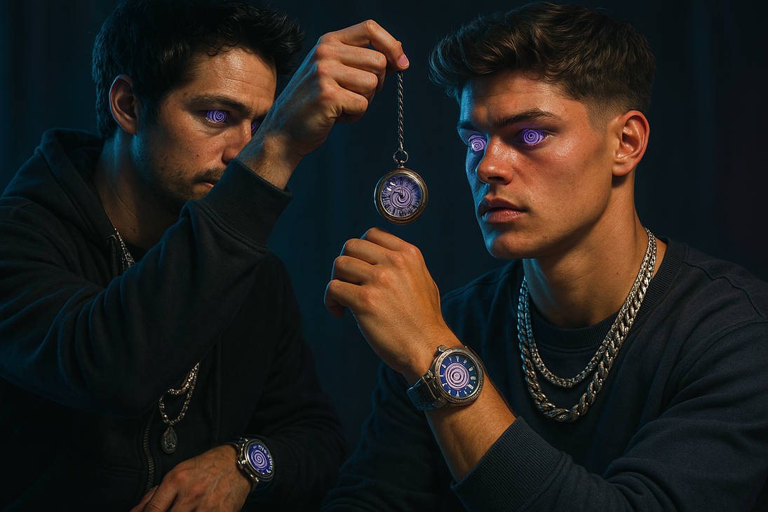 Dylan Hypnotizing Noah Beck with Hypnowatches by hypnos-boy on DeviantArt