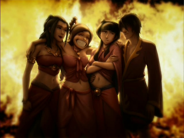 Azula y zuko