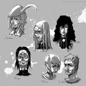Characters of The Witcher 01