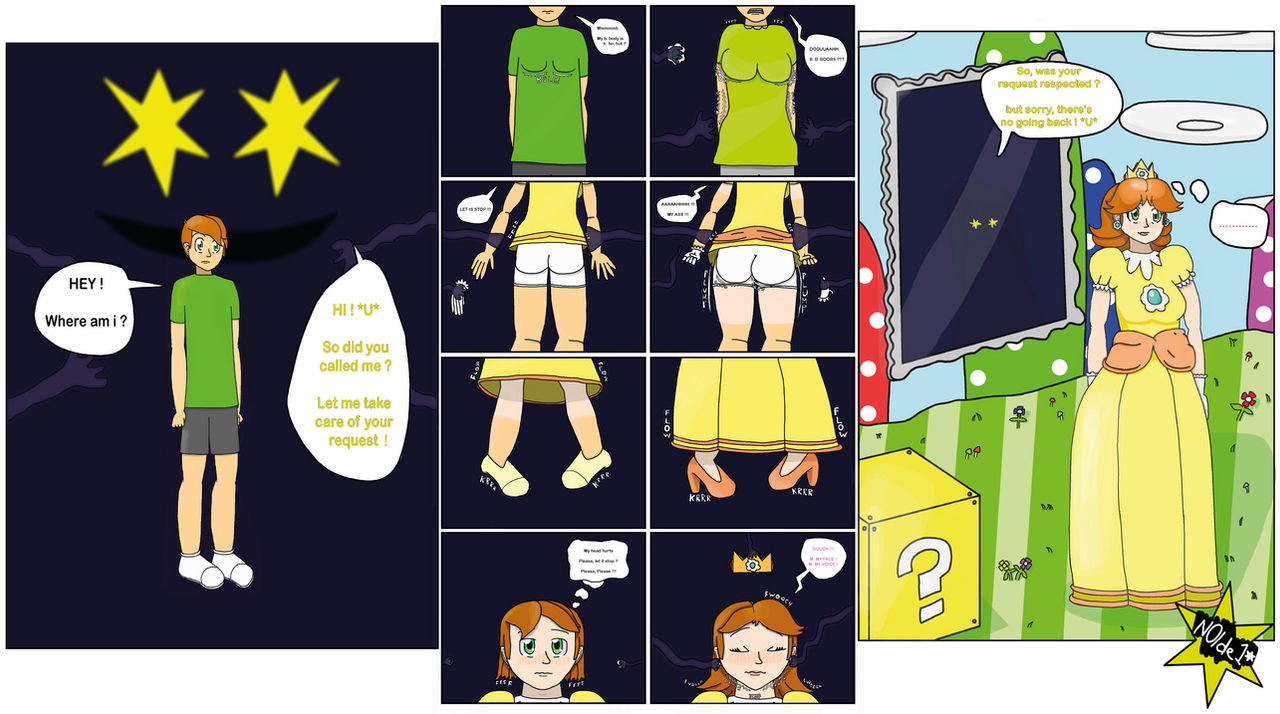 Transfixed Daisy Request TG TF mini_comic: Daisyfication by N0Ide1 on DeviantArt