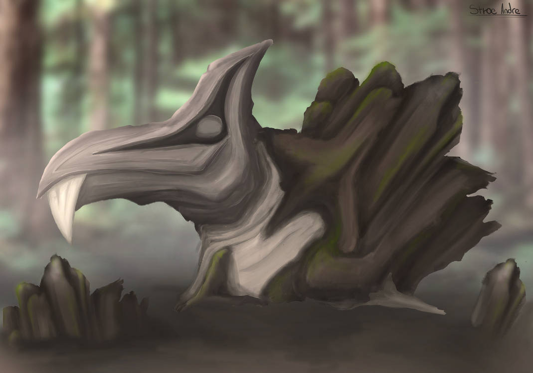 Living Rock Creature by StroeAndre on DeviantArt