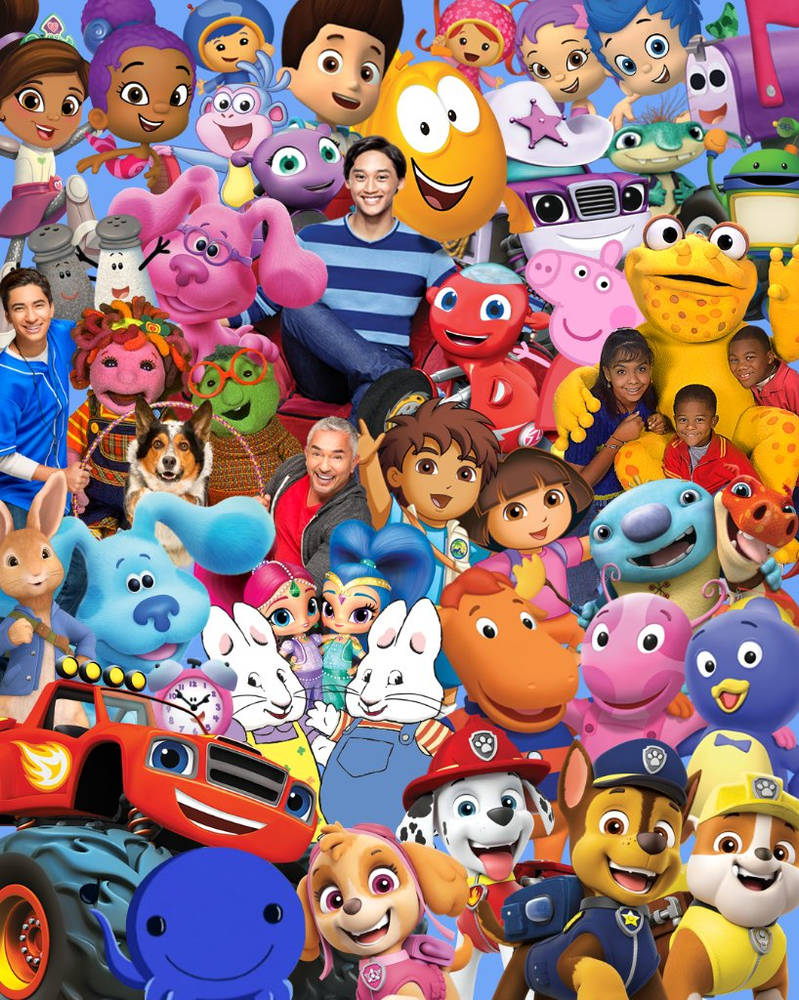 Nick Jr. Personajes de las series by PiccioniFaris on DeviantArt