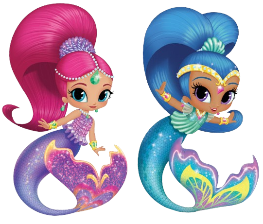 Shimmer and Shine as Mermaid by PiccioniFaris on DeviantArt