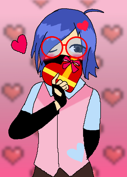Valentine's pfp by BlookyArtwork on DeviantArt