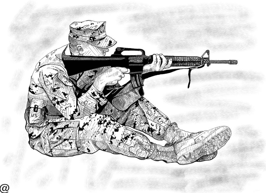 Deviantart Rifleman Guard Week seven, Every Marine a rifleman. by athurston02 on DeviantArt