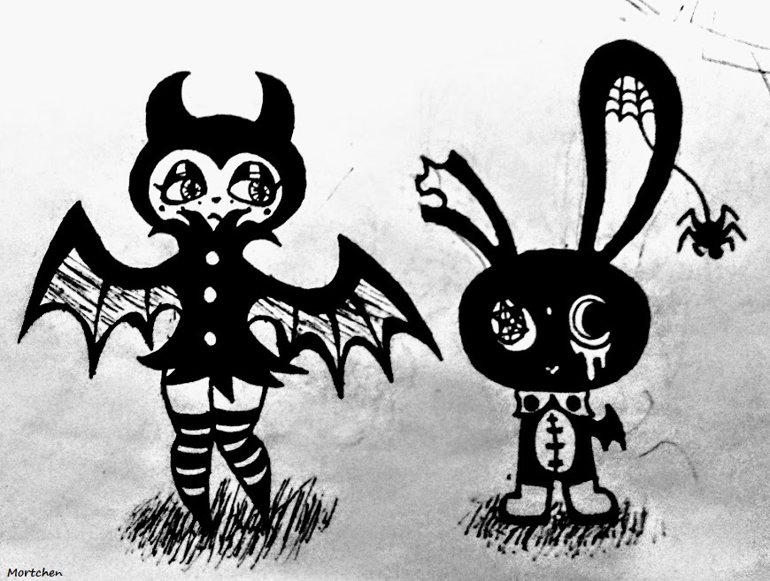 Vampire Rabbit Deviantart Vampire and Bunny by Mortchen on DeviantArt