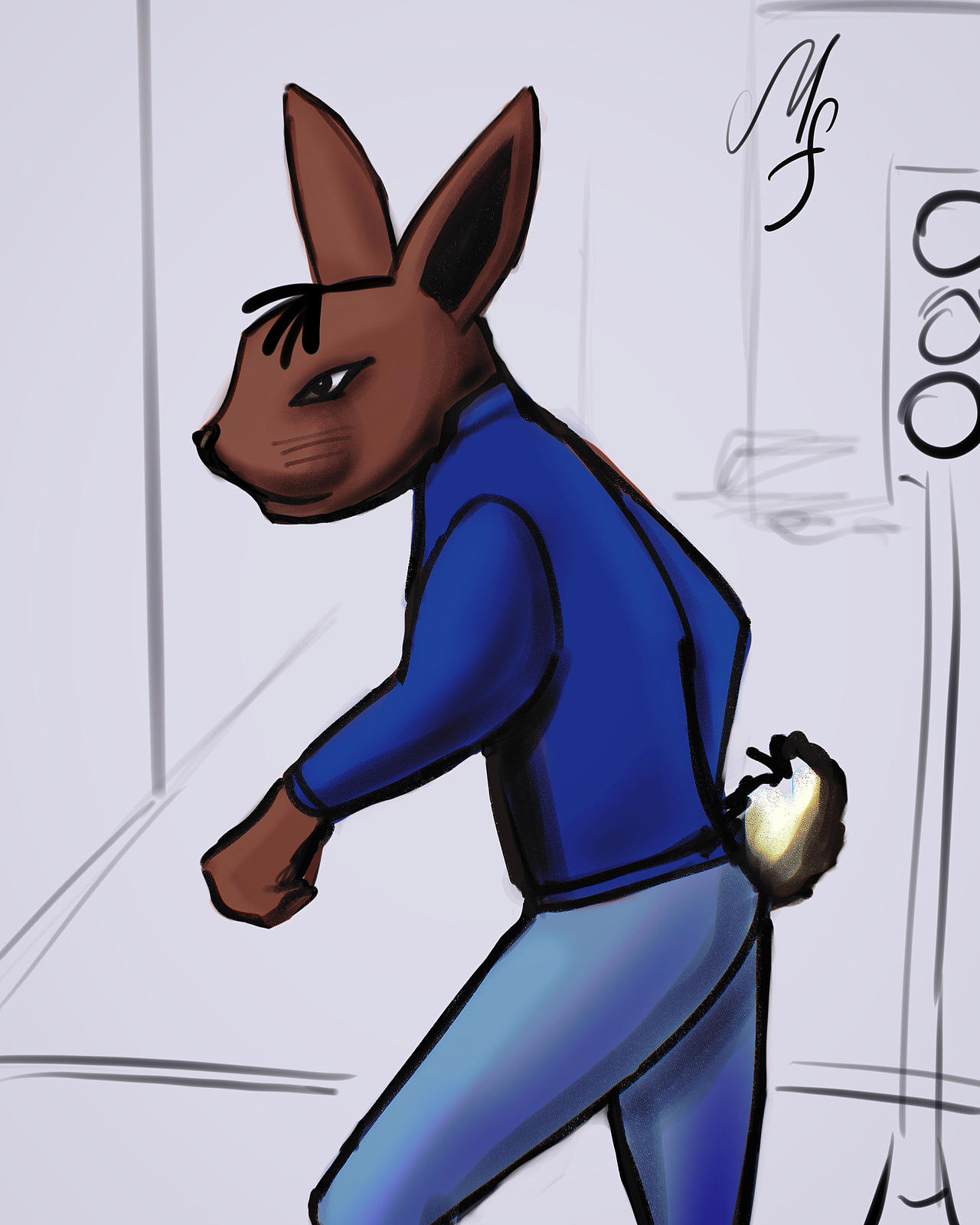 Rabbit by madferretfurr on DeviantArt
