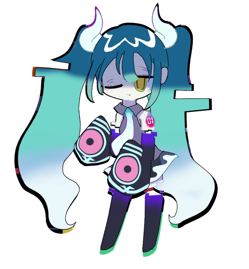 Ghost Miku by DevRoze on DeviantArt