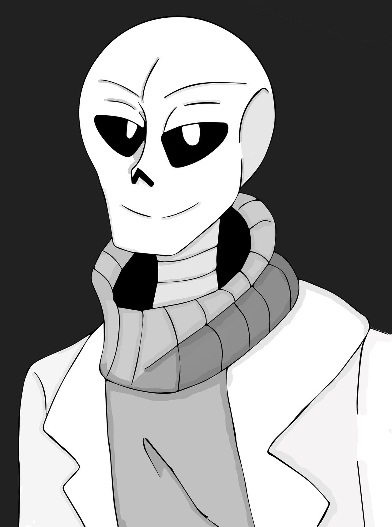 Doctor WD Gaster - Digital Painting by TaynahIbanez on DeviantArt