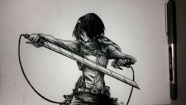 Mikasa Ackerman - Shingeki no kyojin