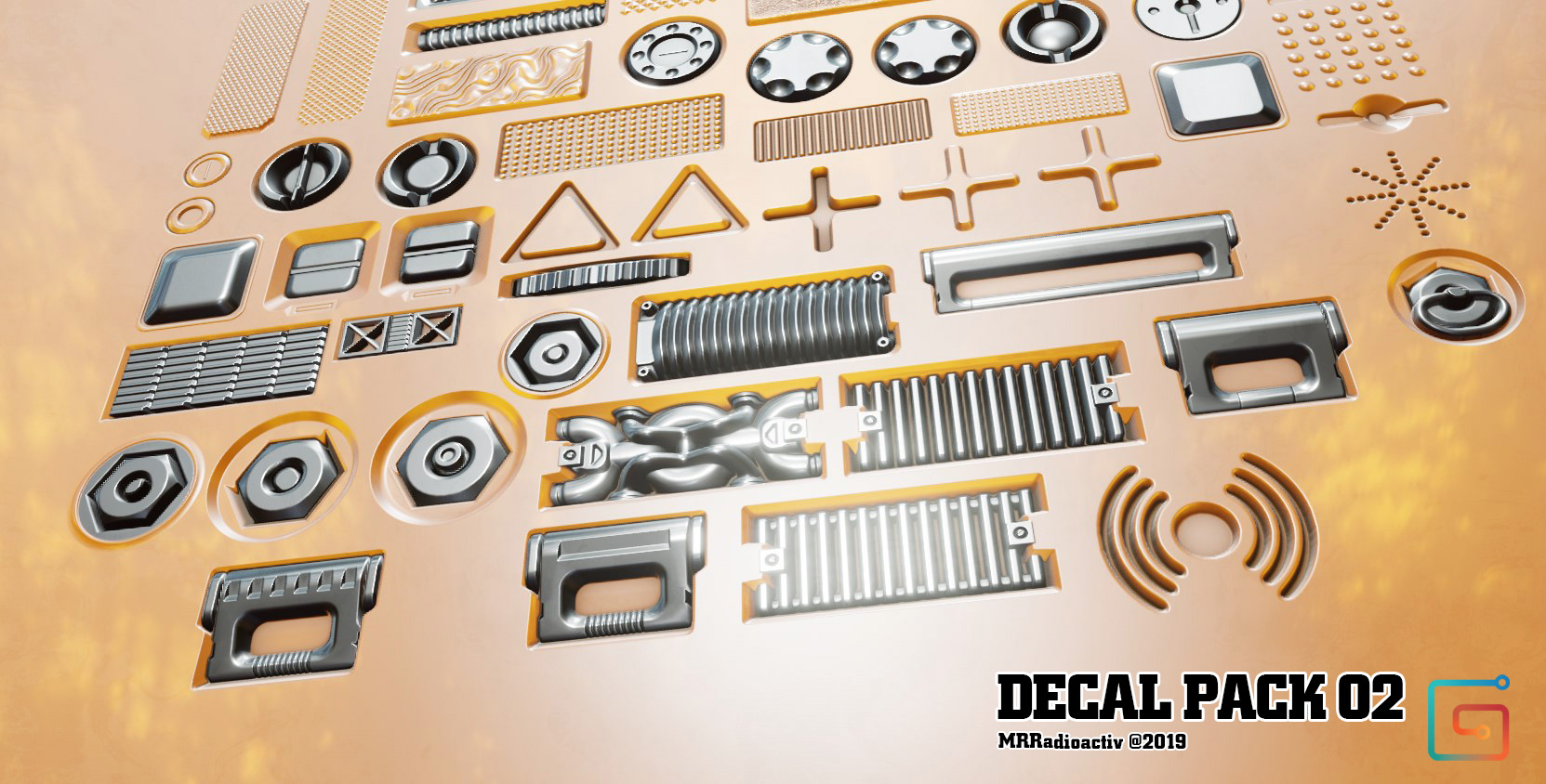 Decal Pack(2) for Blender+DecalMachine by ichX1 on DeviantArt