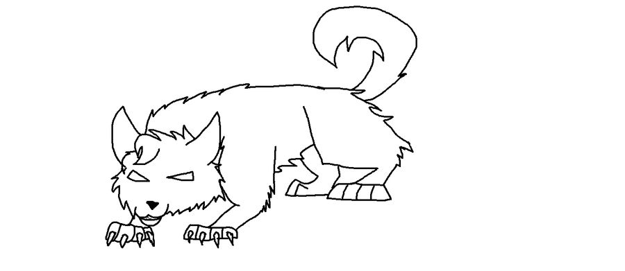 scourge line art