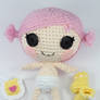 LALALOOPSY Little Custom Amigurumi Doll