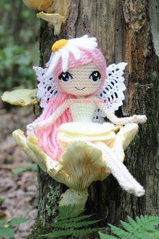 Althaena the Summer Fairy Crochet Amigurumi Doll