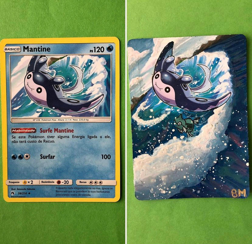 Mantine card by barbaramachadoart on DeviantArt