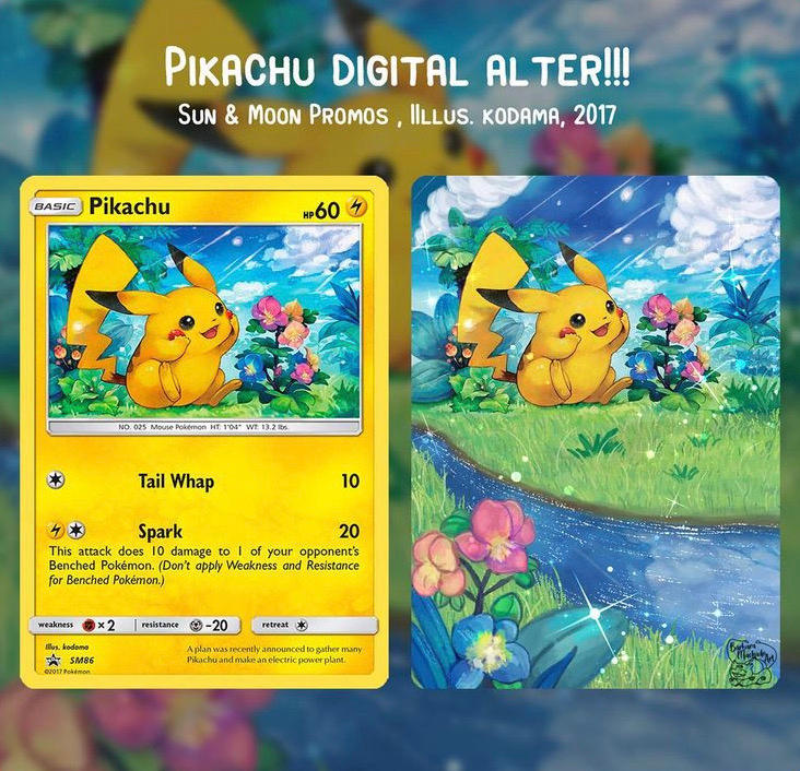 Micachu Card Pikachu digital card by barbaramachadoart on DeviantArt