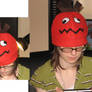 Locoroco Hat: Pekerone - Red