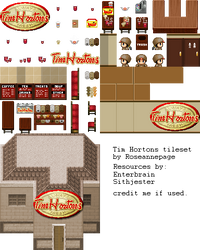 Tim Hortons tileset by roseannepage