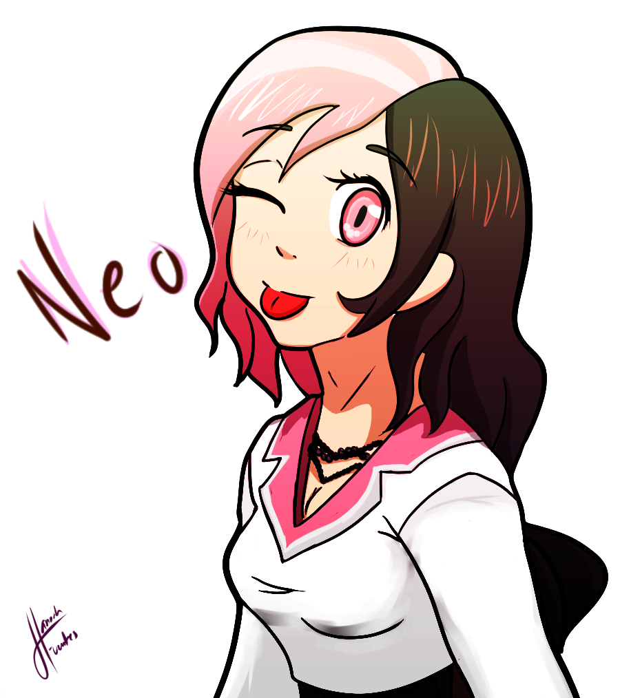 Neon Face Rwby Neo- Rwby by zefluffygirl on DeviantArt