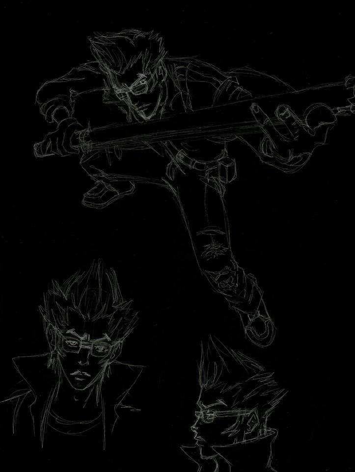 Travis Touchdown Sketches