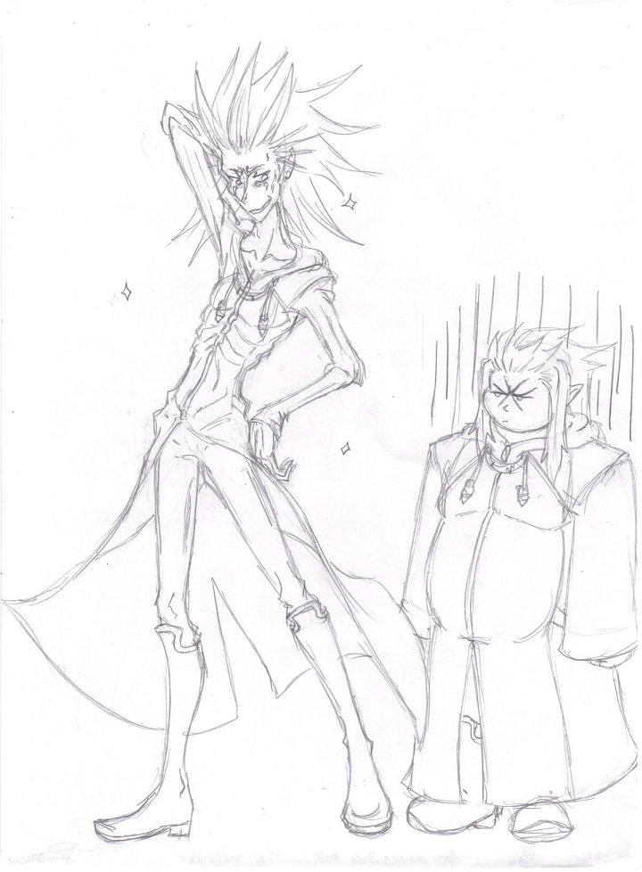 Axel makes Saix look...