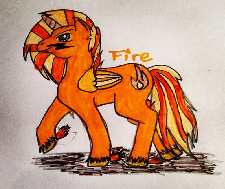 Mlp Fire Fire My little Pony by Falkstar on DeviantArt