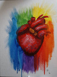 rainbow heart