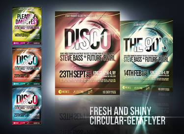 Shiny Circular-Gem Flyer