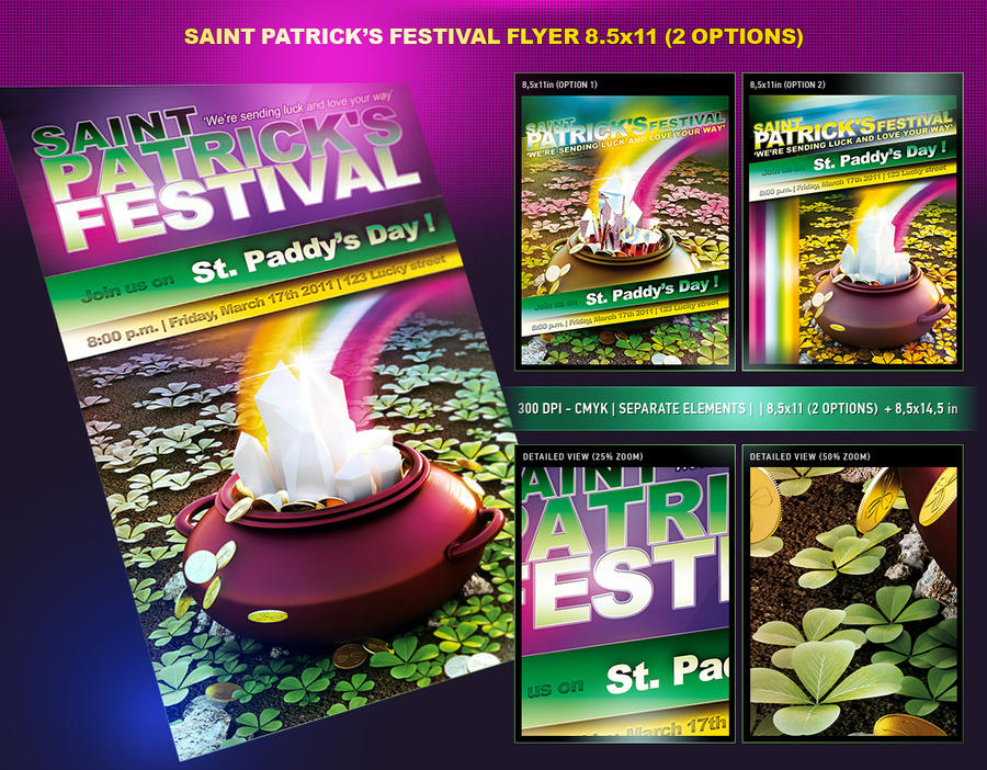 Saint Patricks Festival Flyer by csuz
