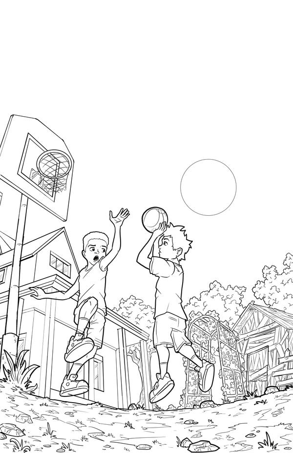 Children Rekindled Kids comic page 4 ink by gasparsabater on DeviantArt