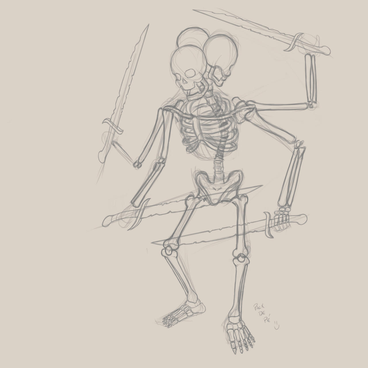 Character Rotation Skelleton Skelleton-boss by EmrysRebello on DeviantArt