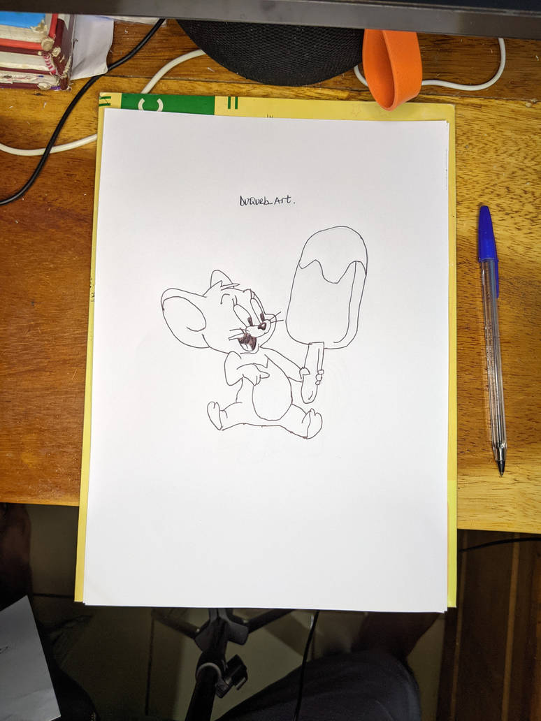 Jerry Rice Easy Drawing How to draw Jerry in 45 seconds (easy drawing) by DuQuebArt on DeviantArt