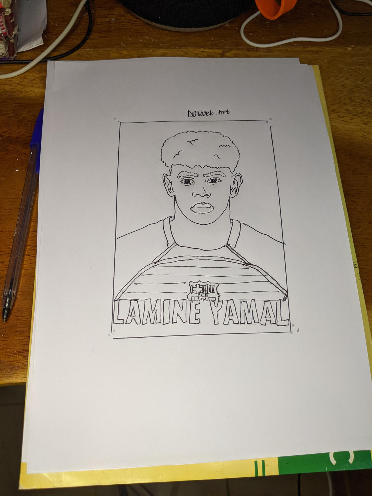 How To Draw Lamine Yamal By DuQuebArt On DeviantArt how-to-draw-lamine-yamal-by-duquebart-on-deviantart