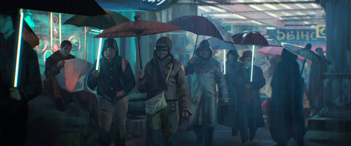 Study from Blade Runner - Streets I