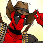 Deadpool is a cowboy by 13MorbidMouse13 on DeviantArt