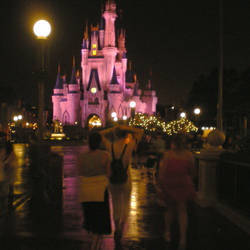 the girls and the castle.