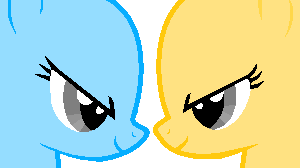 Pony Base Staring Contest