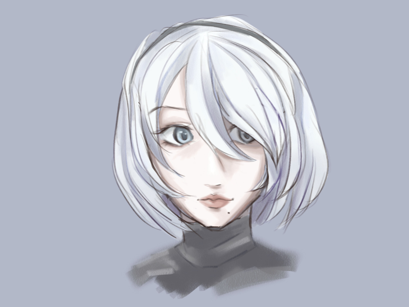 2b sketch! by haribocat on DeviantArt