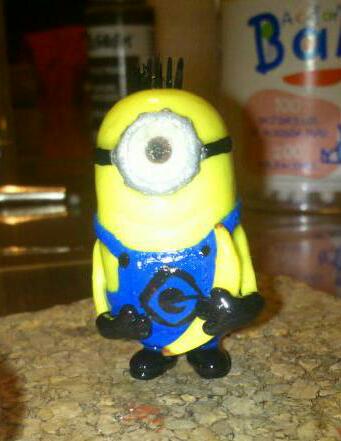 Completely finished minion with banana.