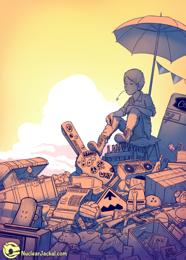 Pile of Stuff by NuclearJackal on DeviantArt