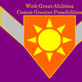 Flag For Great Abilities to Greater Possibilities