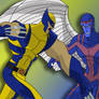 Wolverine vs Archangel colour