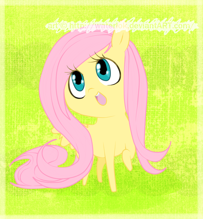 MLP.FIM-Fluttershy Hello