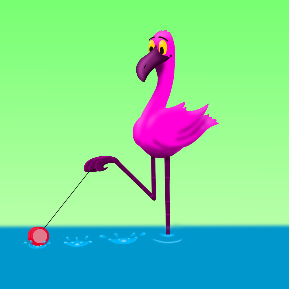 Yo Yo Flamingo, Disney Fanon Wiki