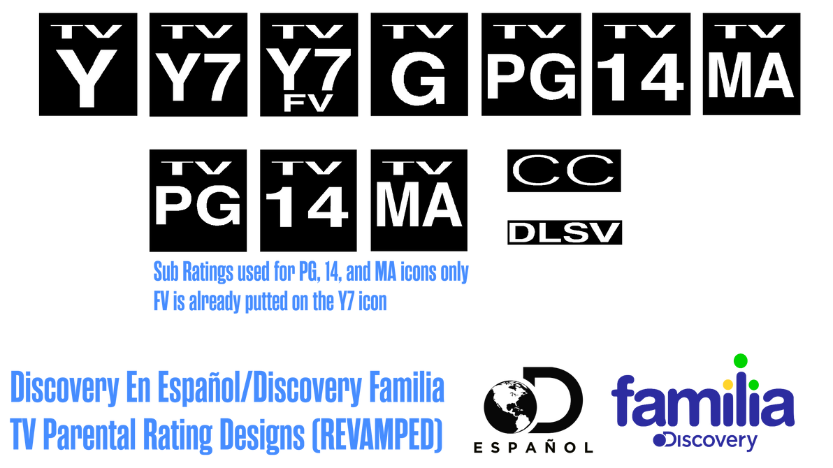 Discovery En Espanol Familia Rating Design REVAMP By UltralordSheenBoi discovery-en-espanol-familia-rating-design-revamp-by-ultralordsheenboi