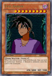 Evil Aaron Yu-Gi-Oh! Card