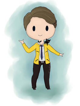 Chibi Dirk Gently