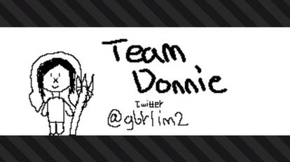 Team Donnie again